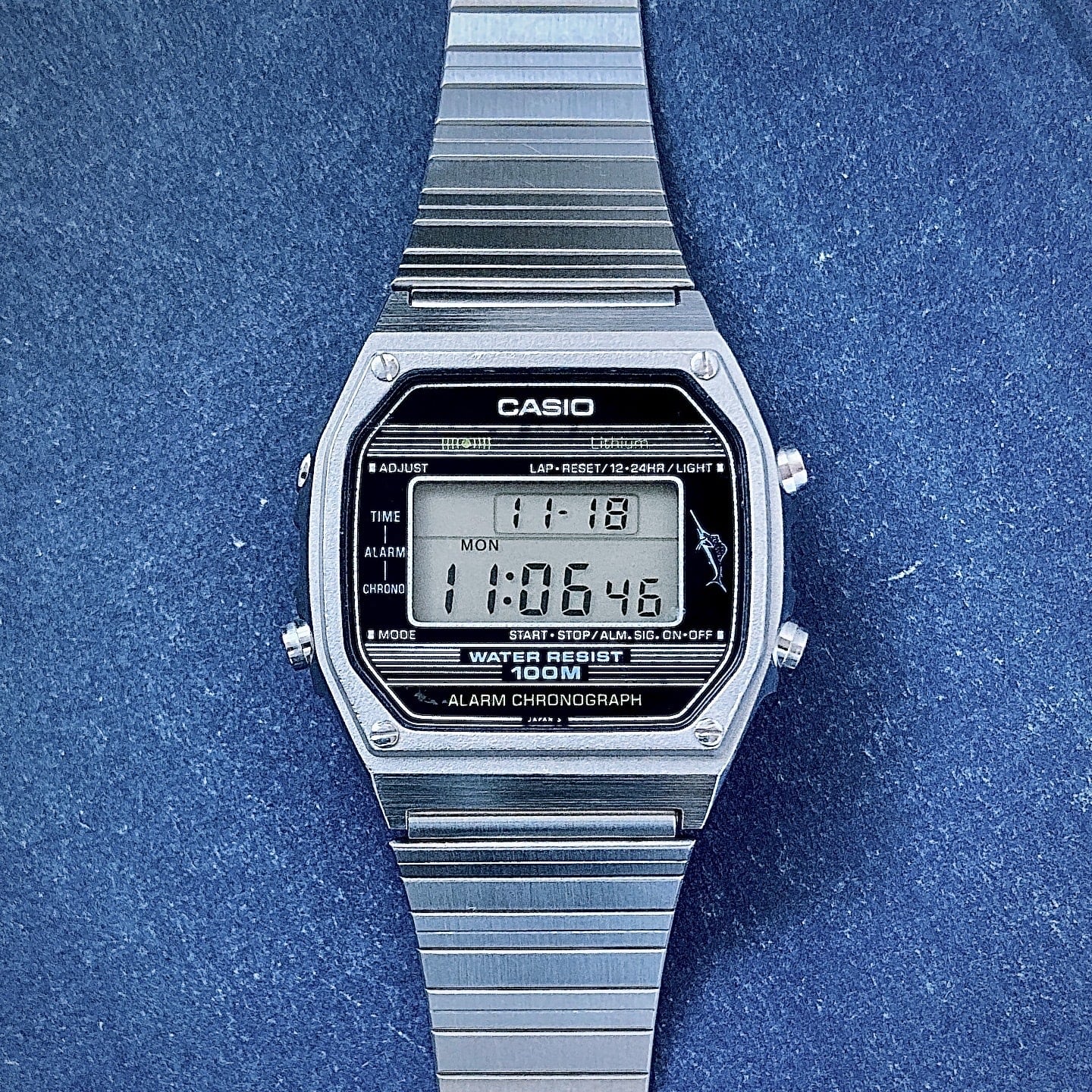 CASIOカシオ W-350 Gents Vintage CASIO Marlin W-350 Watch - 100m | eBay