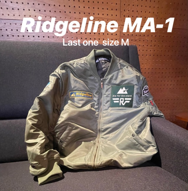 Ridgeline MA-1 ｾｰｼﾞｸﾞﾘｰﾝ size M