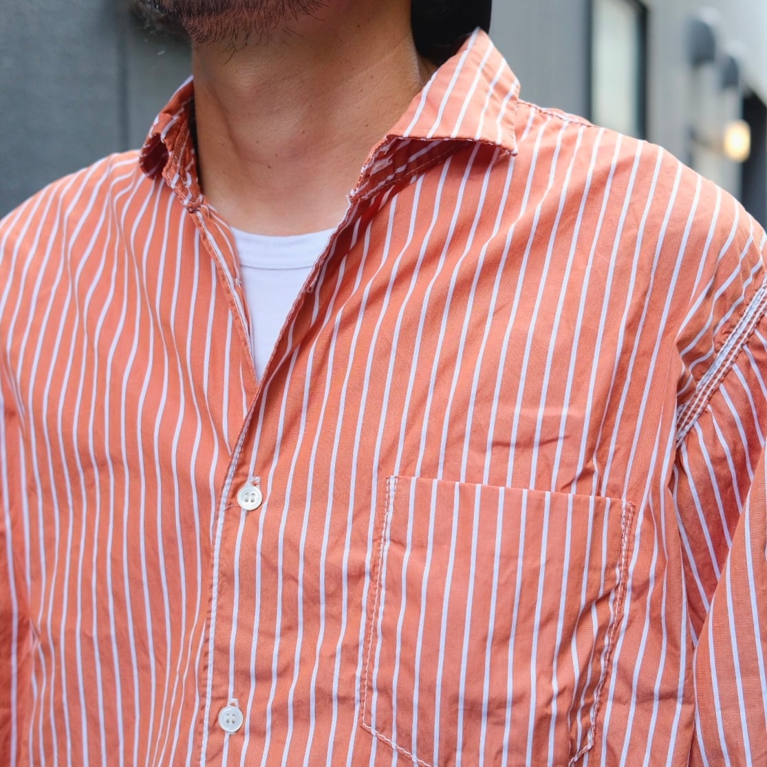 Sans limite(サンリミット) / THOMAS MASONブロードボックス3本針-brown stripe-(W2501242)