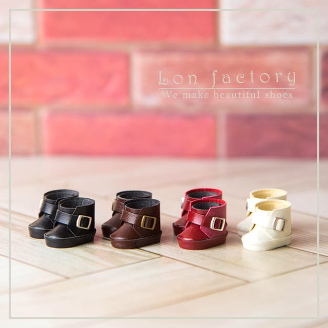 10cm～12cmぬい用）ぬい靴 バックルシューズ4色 | Lon factory