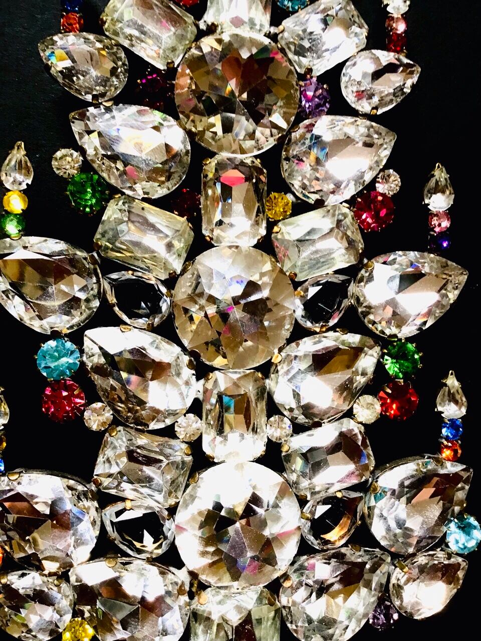 ⭐︎値下げ⭐︎ヴィンテージ⭐︎チェコガラスツリー(高さ9cm) ヴィンテージ チェコ クリスマスツリー チェコガラス | Czechtree