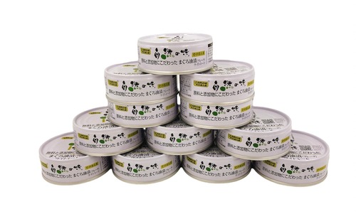 A6 自然の味　鮪油漬け缶12個入りセット