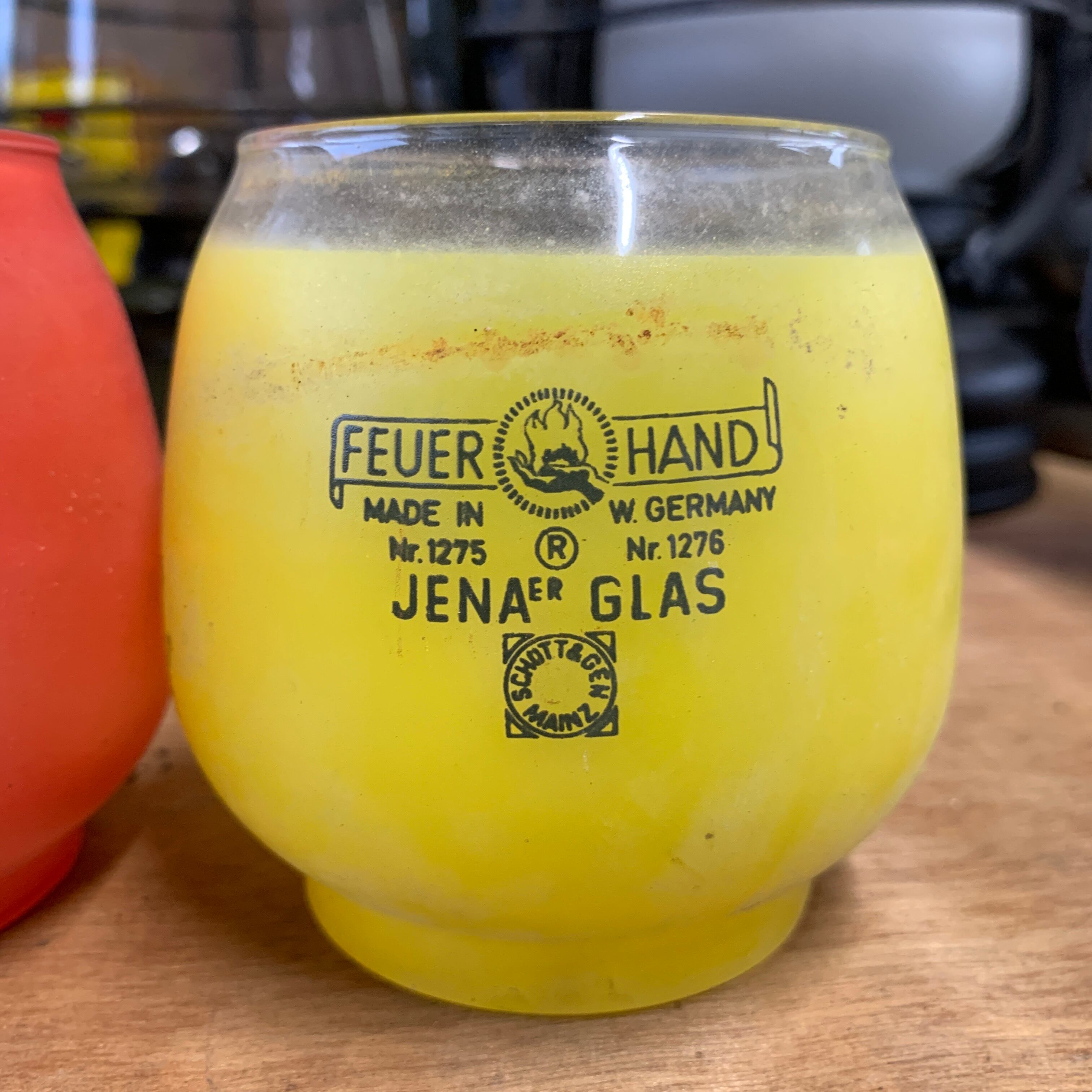 FEUERHAND 276 1970's Jena glass 2個 セット② | Oldman's lantern