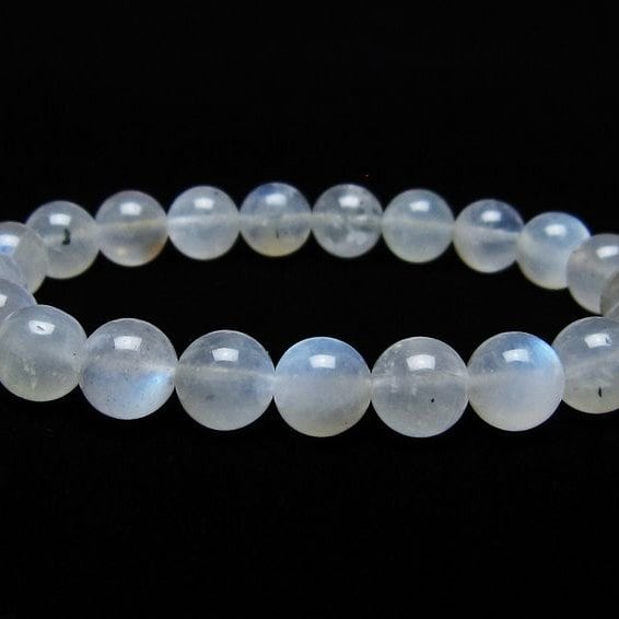 ムーンストーン ブレスレット 9mm 一点物 メール便可 [M便 1/10] 111-44931