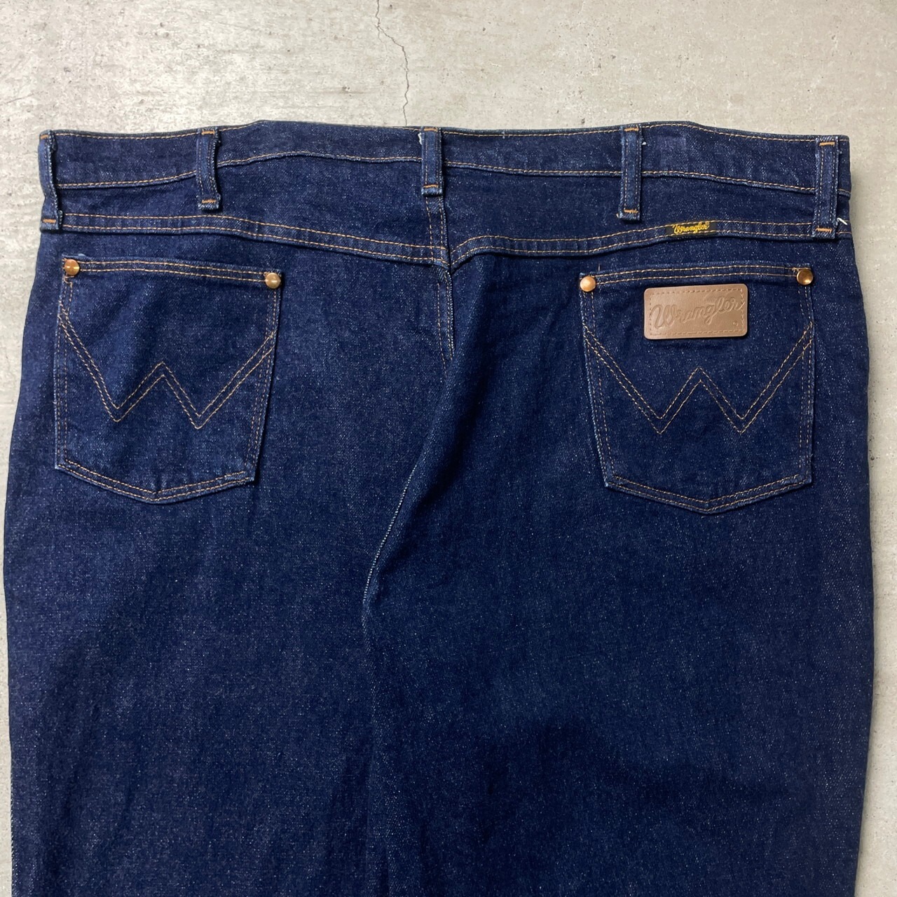 メキシコ製 Wrangler ラングラー ブーツカットストレッチデニムパンツ 