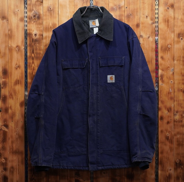 carhartt トラディショナルジャケット ネイビー XL位/USA製 80s90s カーハート