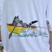 crazy shirt Kliban Cat print tee