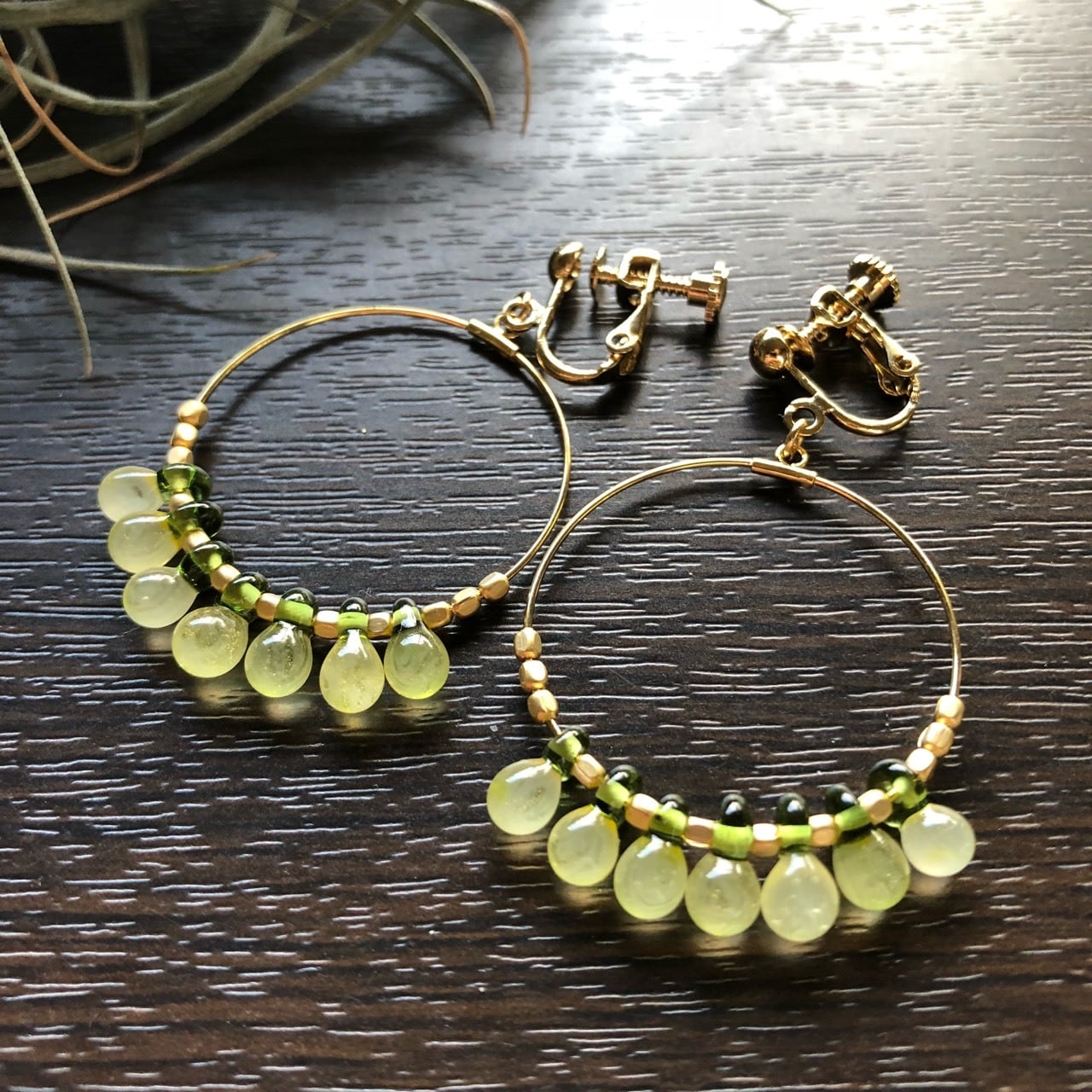 オリジナル蜻蛉玉アクセサリー dragonfreiheit