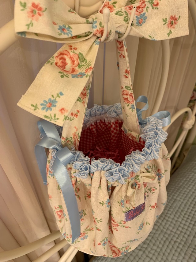 ヴィンテージの布のBag (211109)