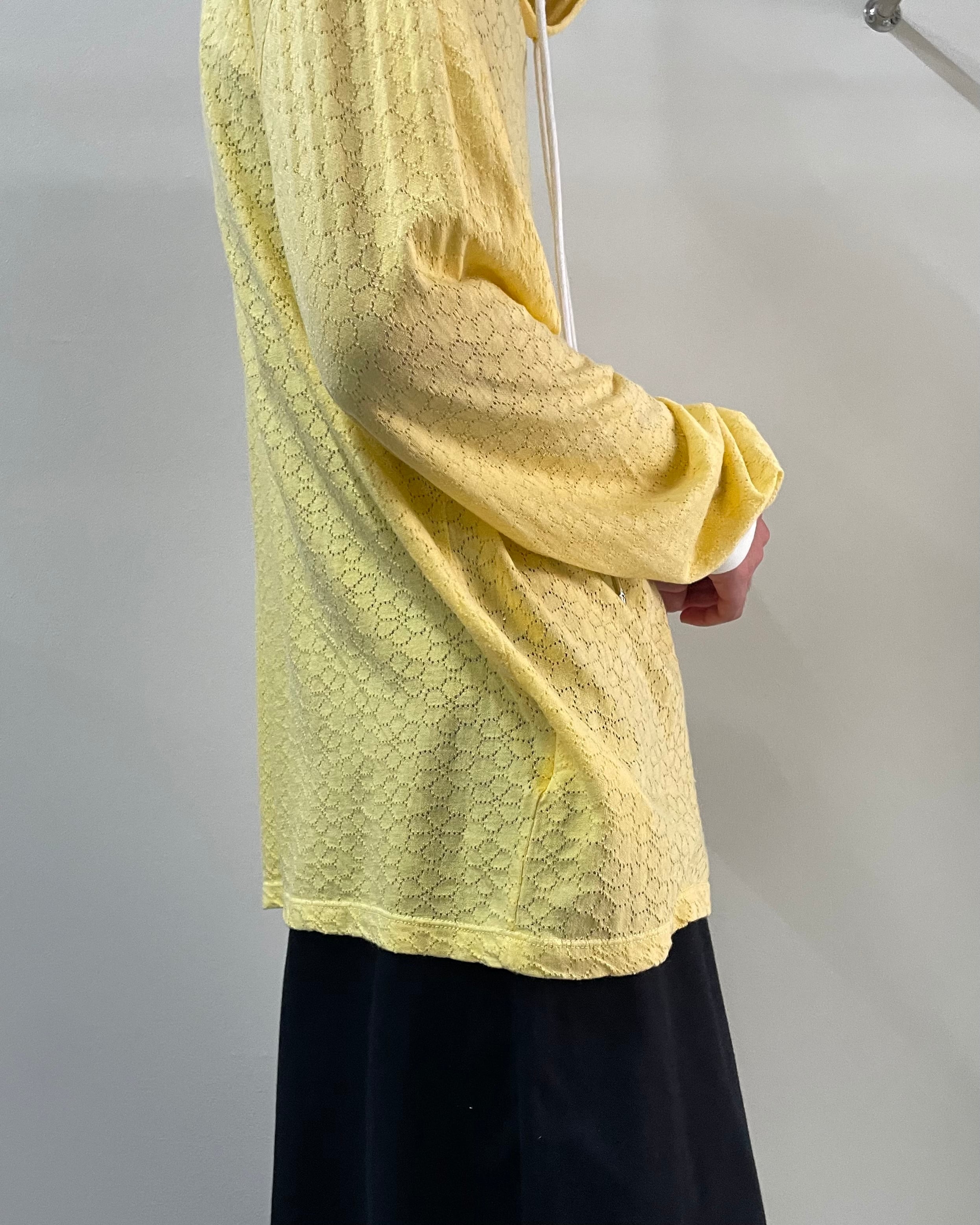 via piave 33 　フーディ VIA PIAVE 33】LONG-SLEEVE DAISY HOOD | blendmarket