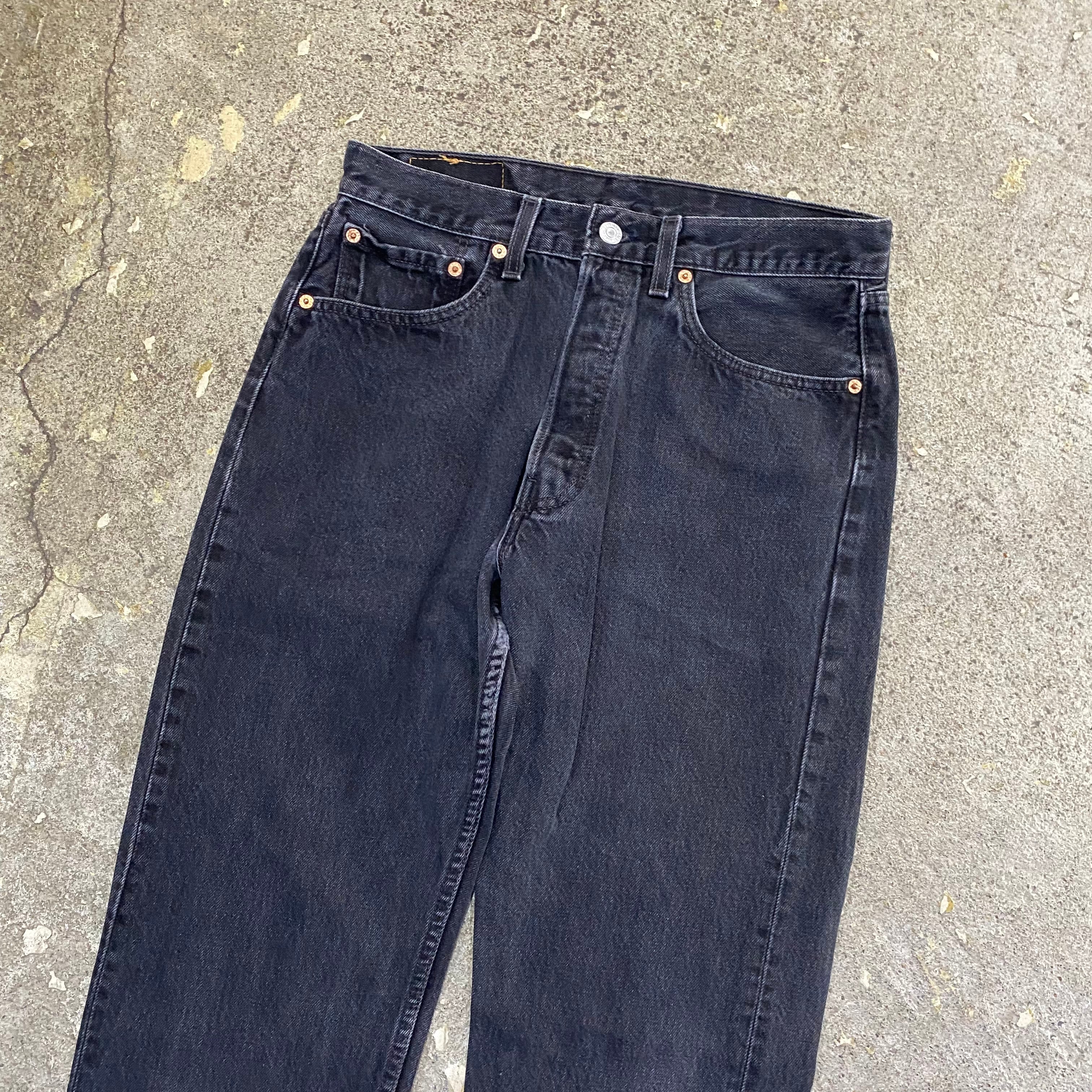 90s Levi's 501 Black denim pants | What'z up