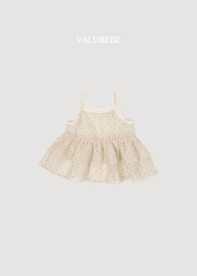 【取寄】valubebe|sheer layered dress|シアーレイヤードワンピース|6M-S|baby&toddler|26 autumn