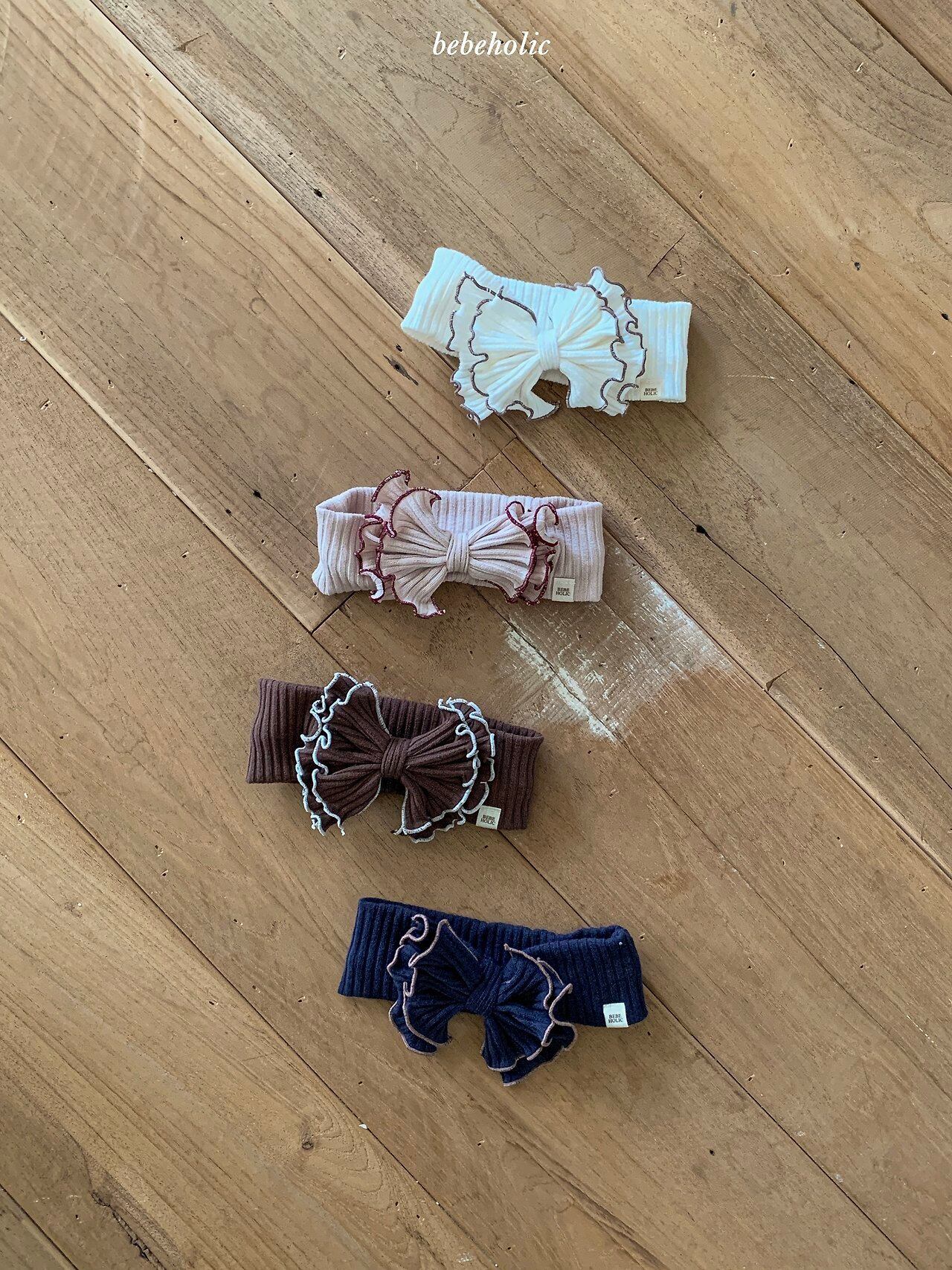 caramel hairband【bebeholic】※9月中旬〜下旬発送予定