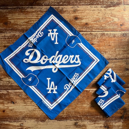 1995 MLB Bandana Made in USA "Los Angeles dodgers"