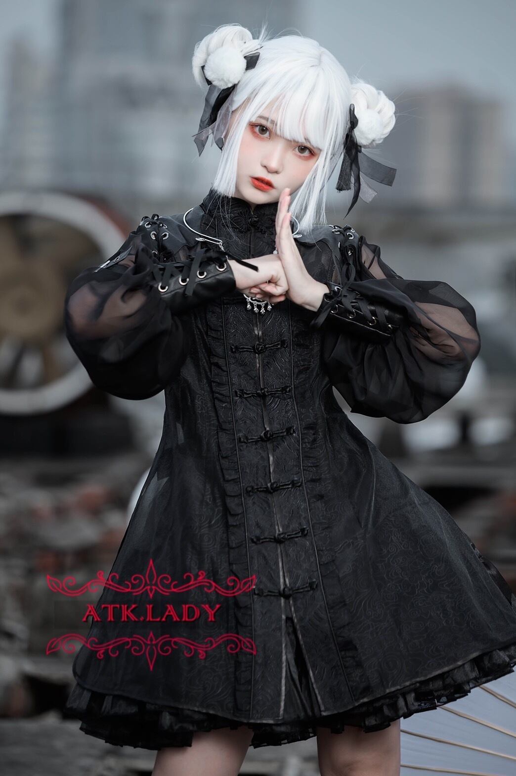 ATK.LADY】k2516 Black Rose【黒薔薇】インフルエンサー 投稿 youtube