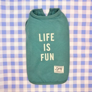 犬服　ICEライフイズタンク [サイズ: 8号] [カラー: ターコイズ]