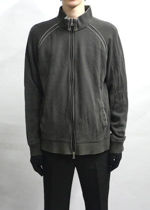 "HUGO BOSS" double zip piping track jacket