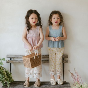 夏レースデザインタンクトップ