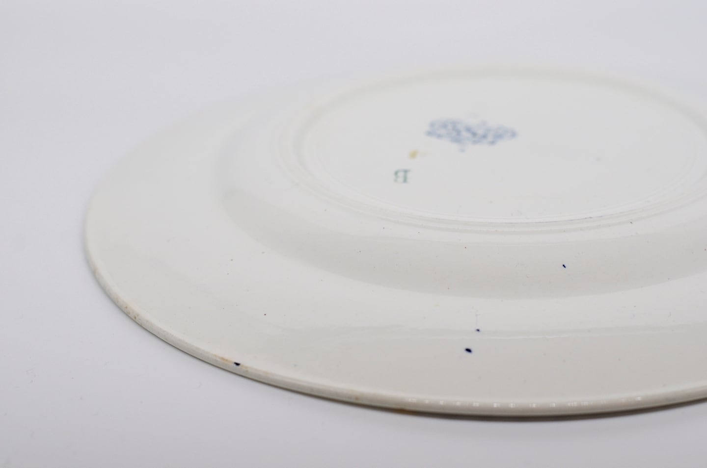 フランス アンティーク ディナープレート（Faïencerie Keller et