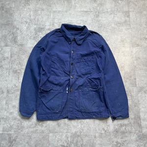 50-60s LONECO 刺繍タグ コットンツイル フレンチワークジャケット