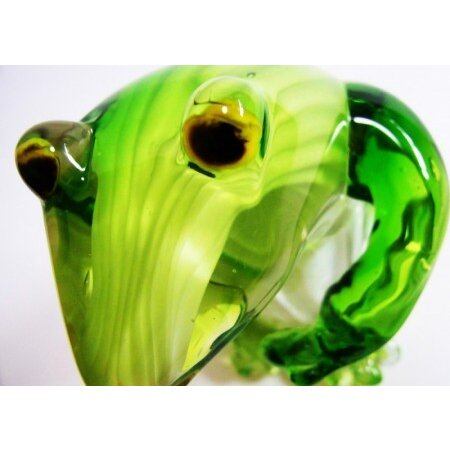 ペーパーウェイトカエル 手吹き硝子蛙 | caeru