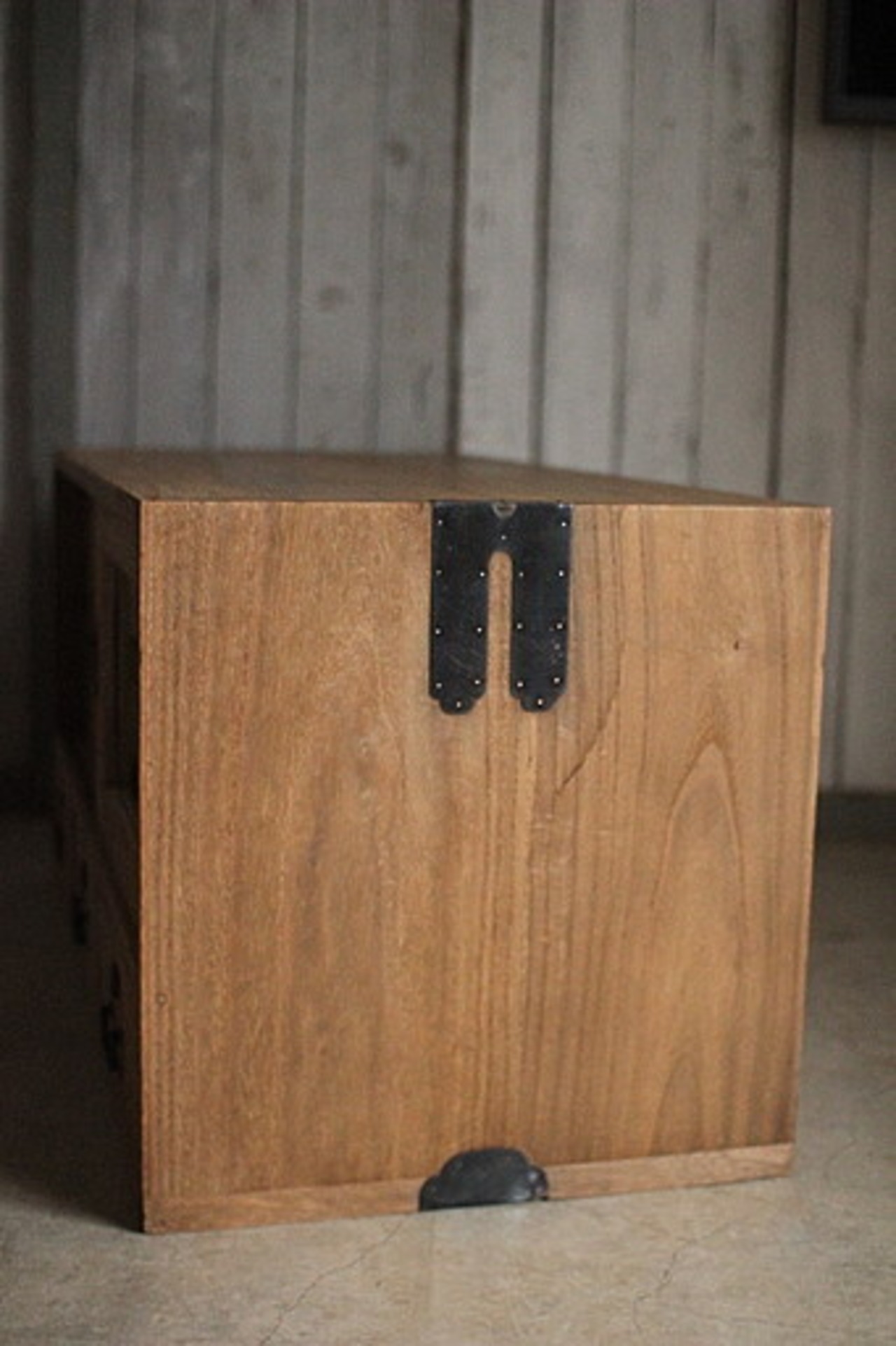 古いガラス戸棚×木製小引き出し3杯 | denbee 古道具