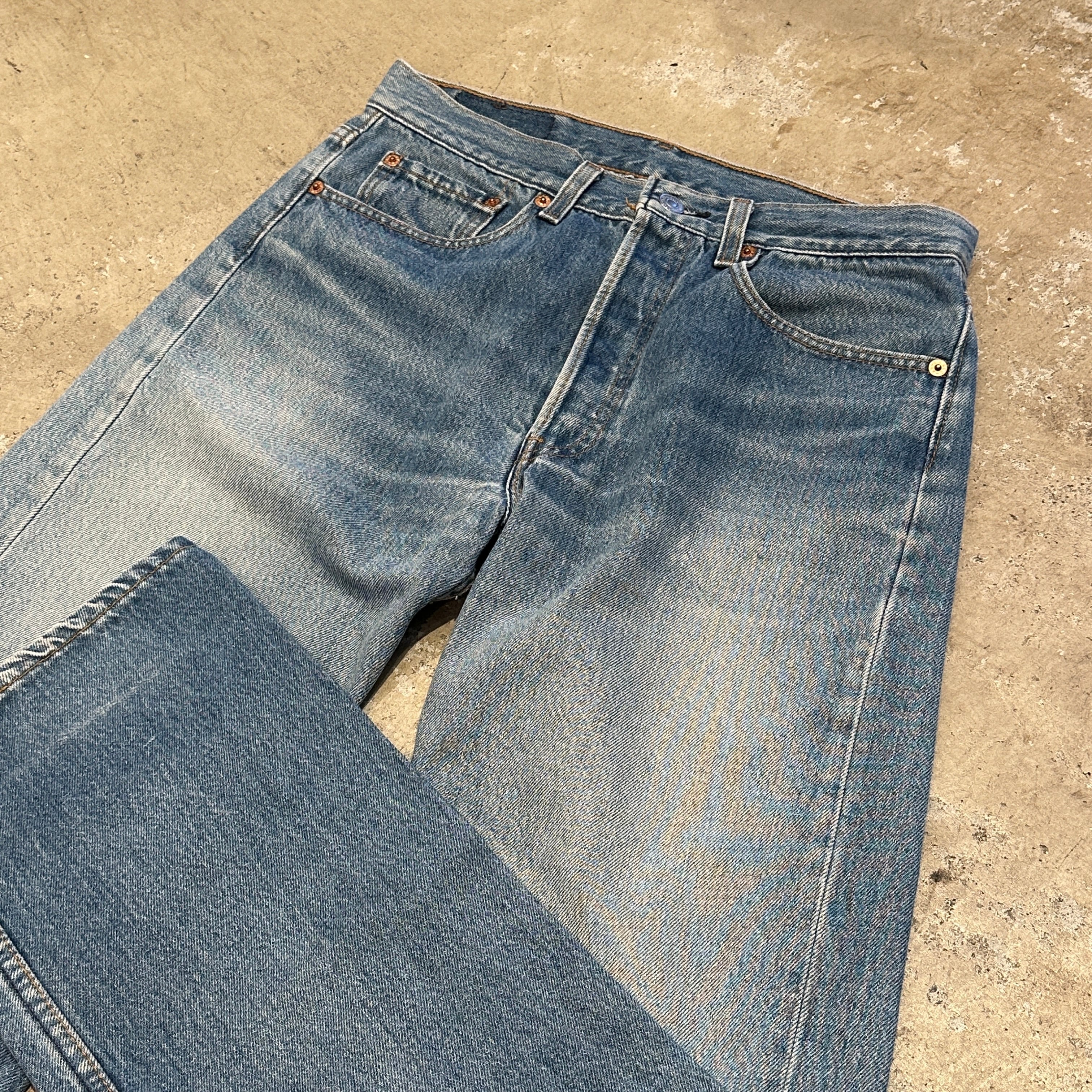 1990s LEVI'S 501 DENIM PANT USA 実寸 W29 L29.5 | safarionline