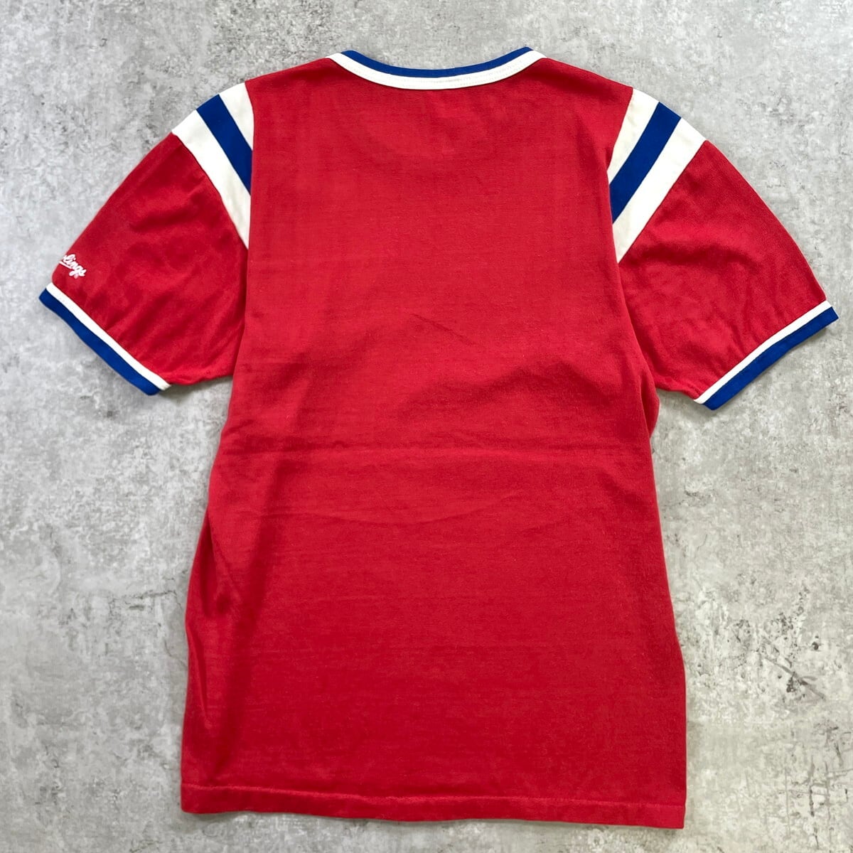 70年-80年代 USA製 Rawlings ローリングス リンガーTシャツ メンズM