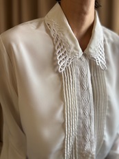 MIKADO PETITE classic shirt-5172-3