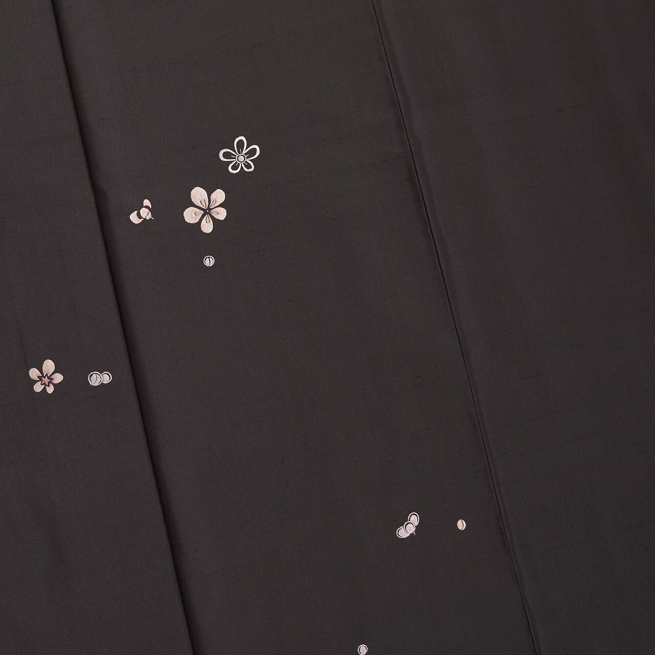 梅のお花の模様 刺繍 大島紬附下 袷着物【未着用品】 | かわの屋