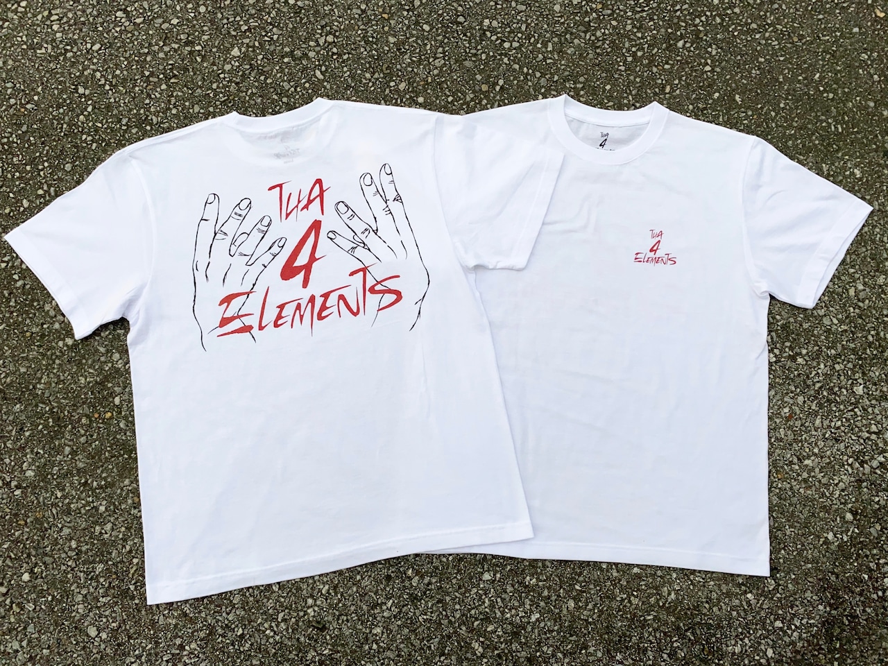 "ELEMENTS" T-Shirt (White)
