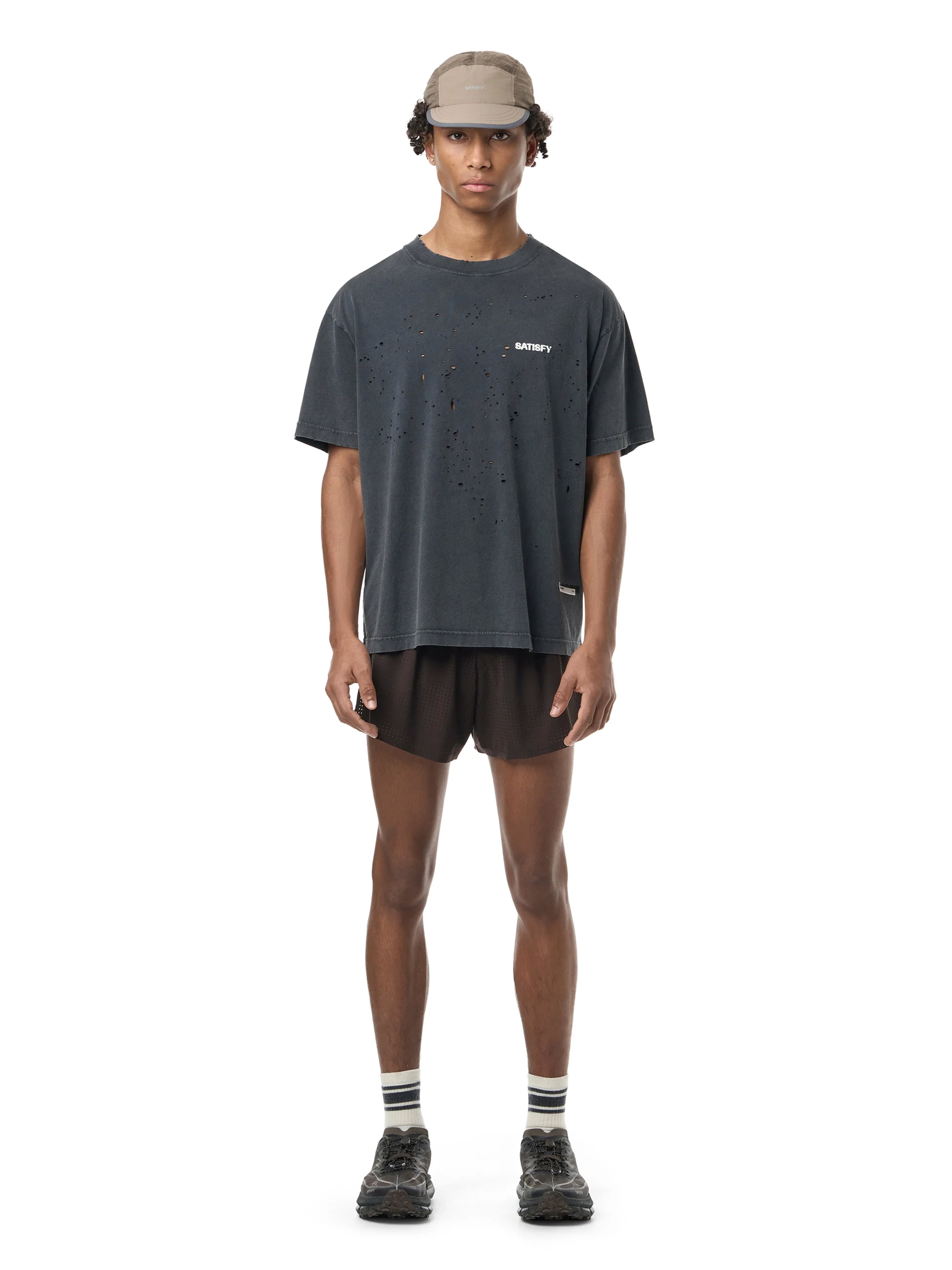 SATISFY MothTech T-Shirt Aged Black 11006-AB-SAB | BEST PACKING STORE