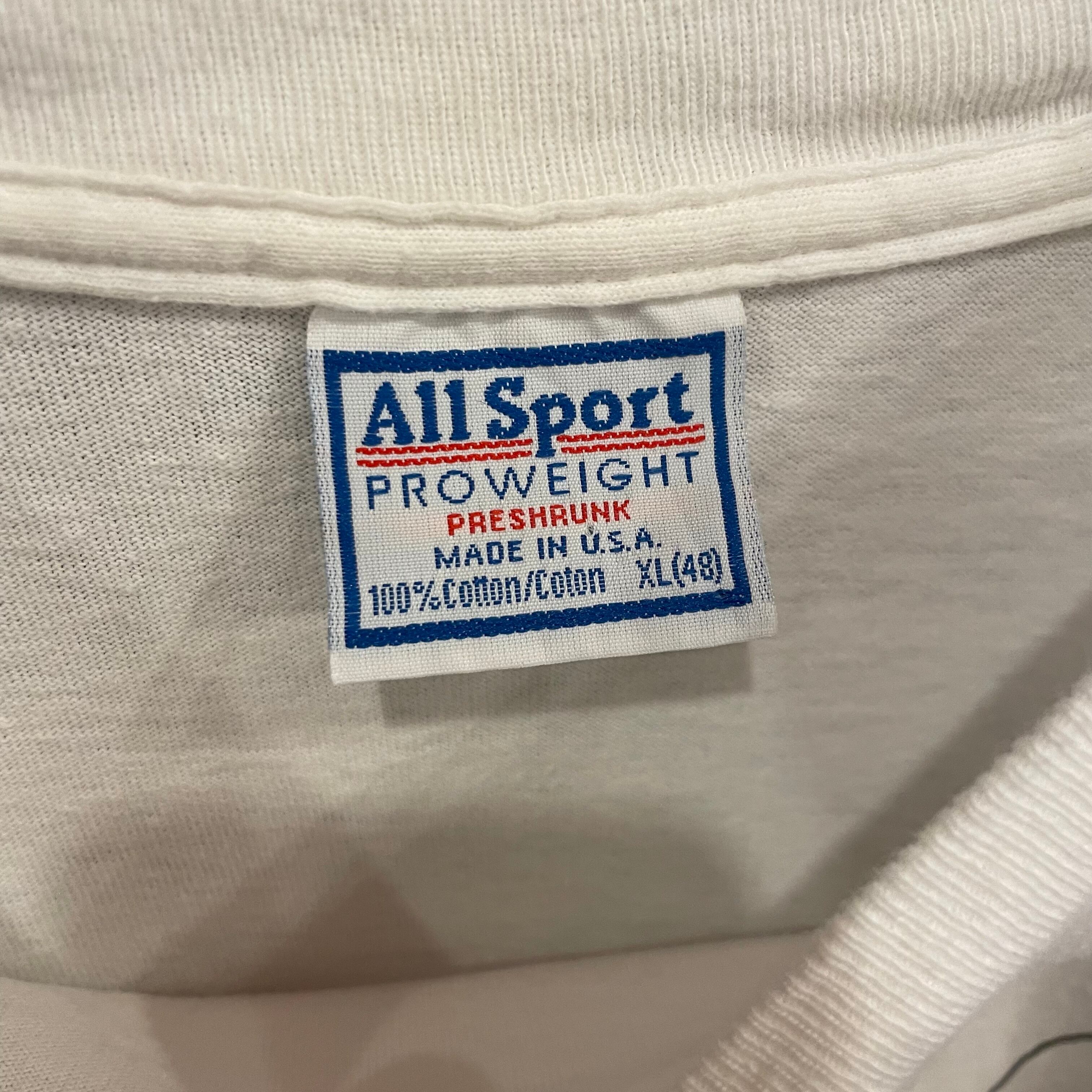 90s vintage Tシャツ usa製 allsport  アート系