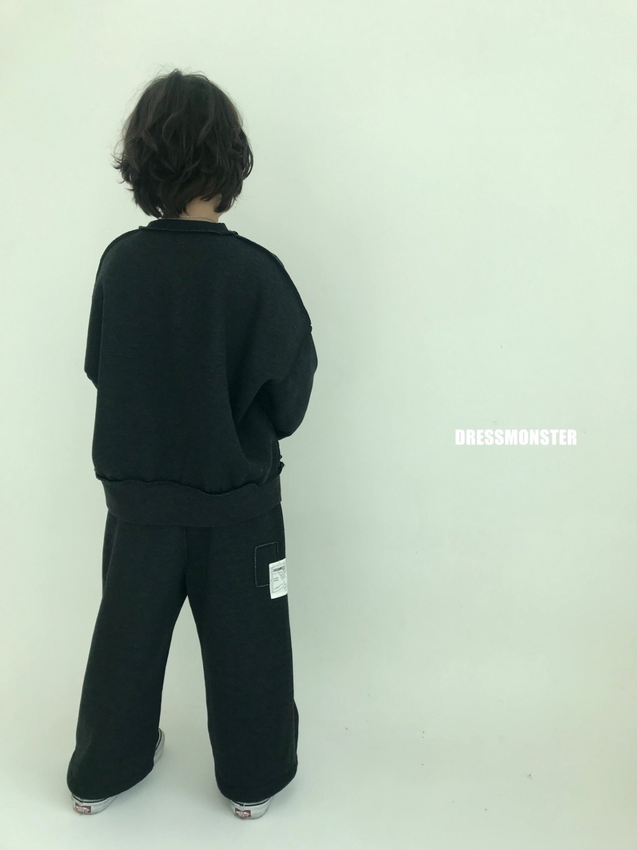 【ドレスモンスター DRESS MONSTER】 ダブルライン起毛２WAYパンツ 120〜160cm【231108dm】 - 11
