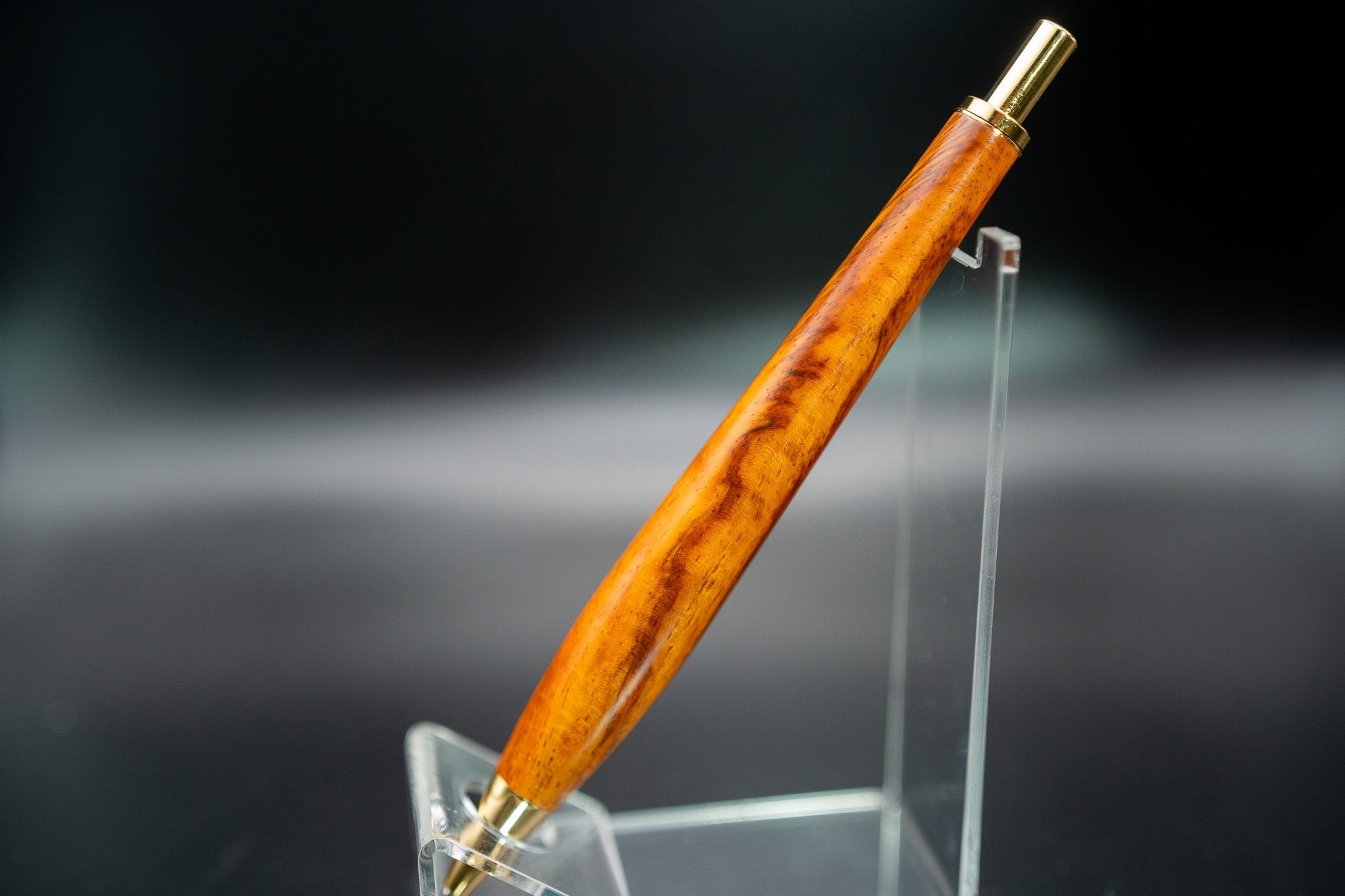 21世紀最高峰の材】サイアミースローズウッド gold MP | 木軸ペン工房