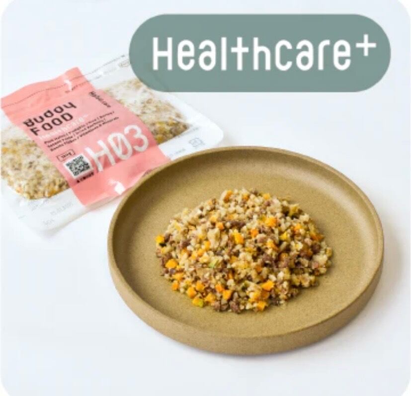 Buddy Food H02 ウェットフード 腎臓サポート180g 35袋 Buddy FOOD #H02 早期腎臓サポート サバ・ケア(冷凍) | スーパーハルタ