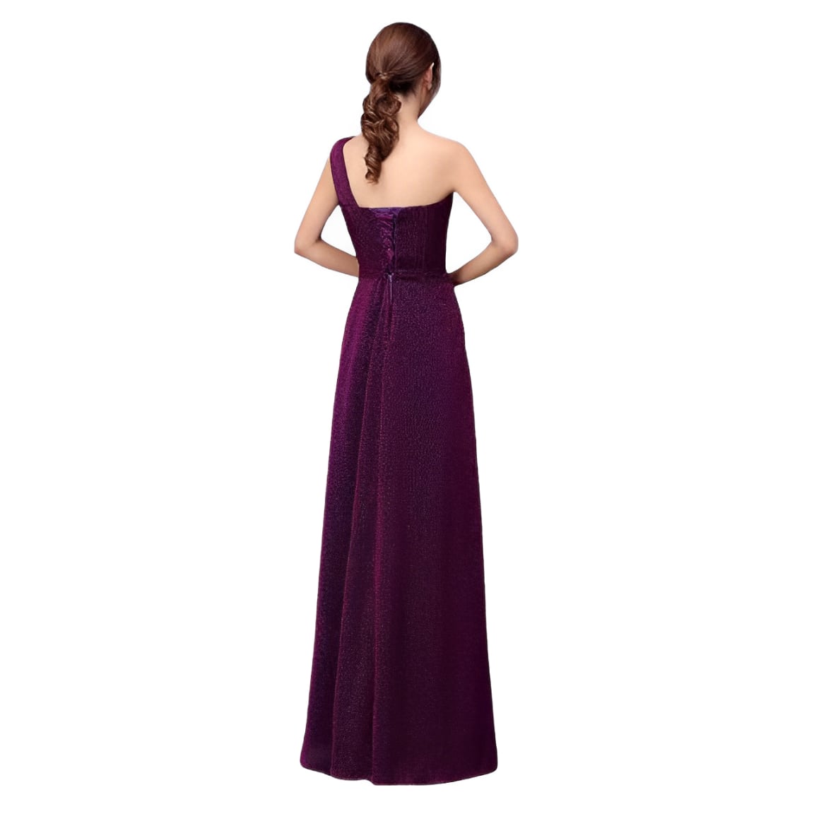 ワンショルダー ロングドレスHR 1287 | ステージドレス MUSE BLESS ワンショルダー ロングドレスHR 1287 | ステージドレス MUSE BLESS