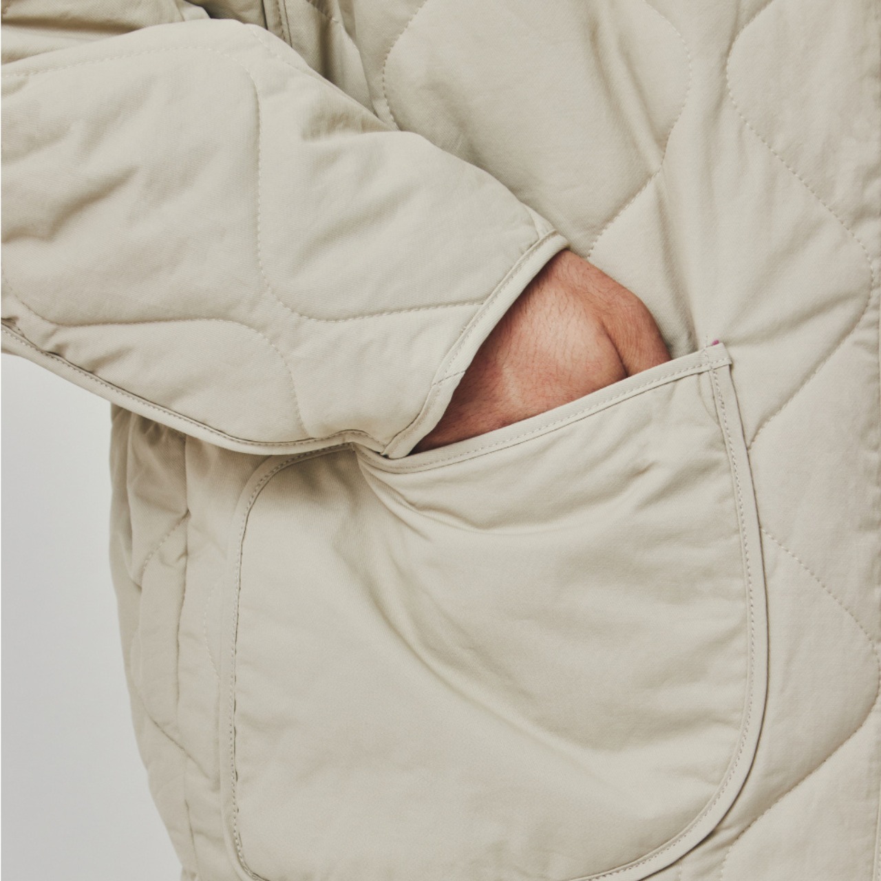 ダイヤキルト ボリュームノーカラーブルゾン K5543 - 11