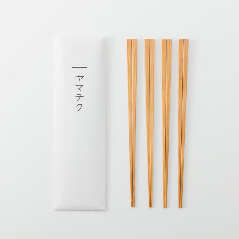 スス竹角箸4膳組