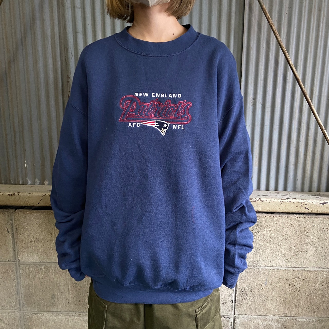 NFL TEAM APPAREL ニューイングランド・ペイトリオッツ スウェット 