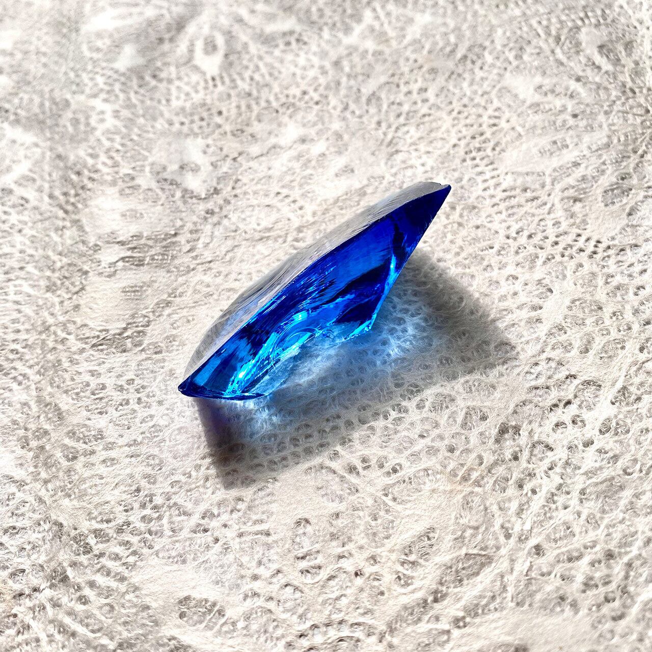 希少虹入りシエラネバダ産アンダラクリスタル75.5g エレスチャルサファイア