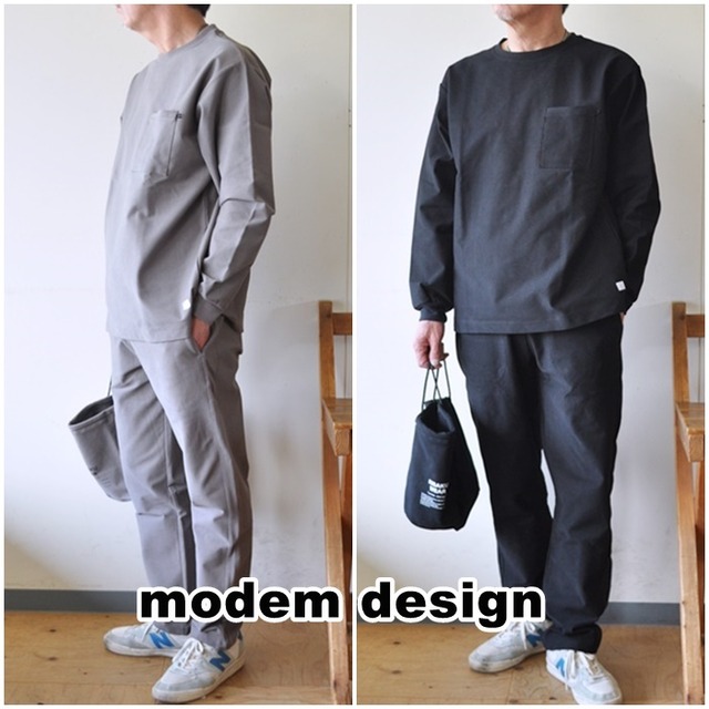 modemdesign  モデムデザイン　キサクウェア　セットアップ　KISAKU WEAR  上下セットアップ　巾着袋セット