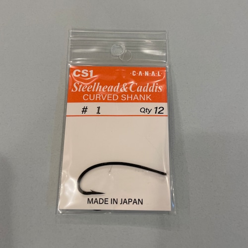 【CANAL】CS1 Steelhead&Caddis CURVED SHANK