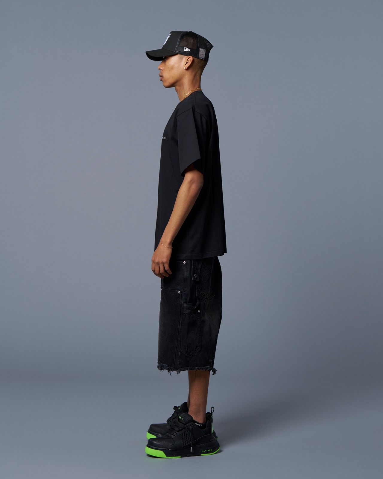 MLVINCE / classic logo S/S tee black