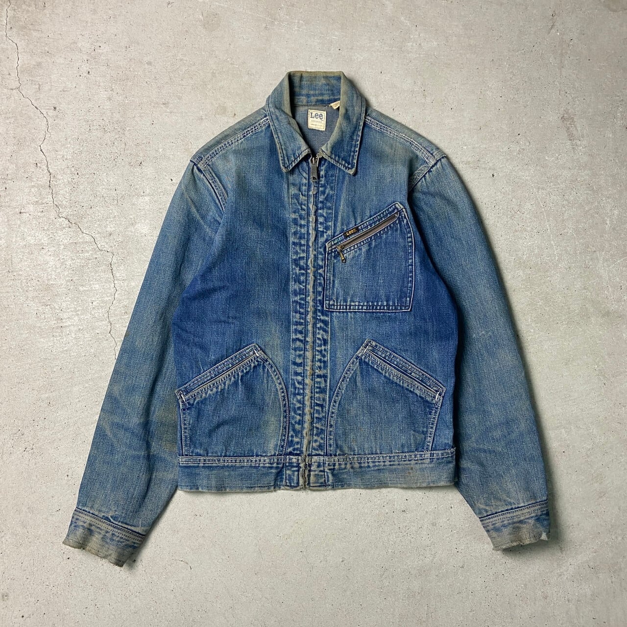 70年代 USA製 Lee リー 91-B デニムジャケット メンズS相当 古着 70s  