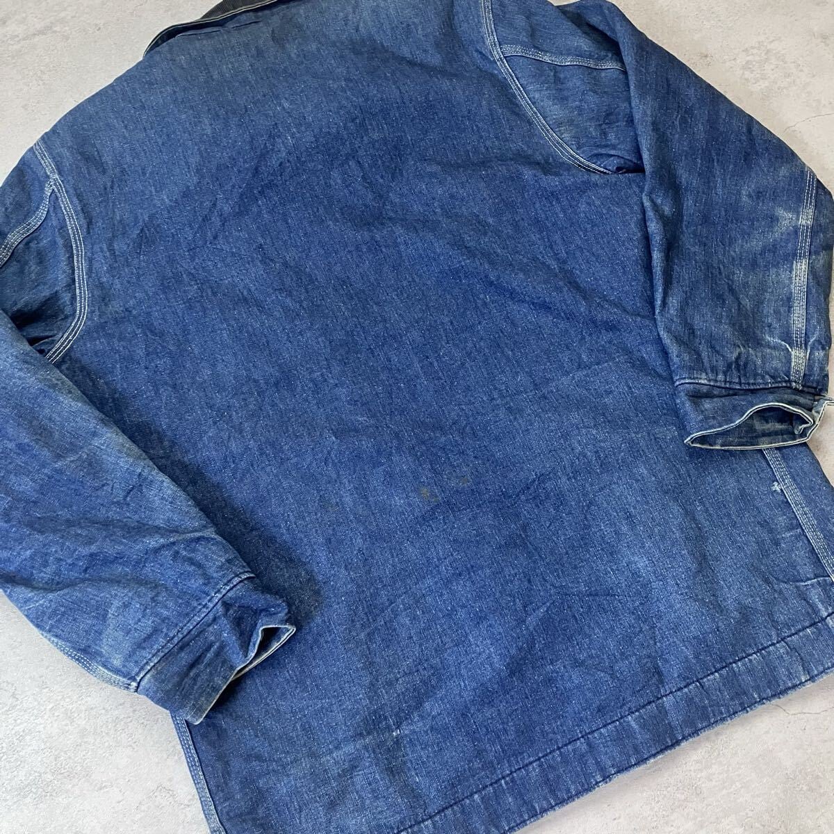 70s〜 USA製 SEARS Work Leisure カバーオール デニムワークジャケット
