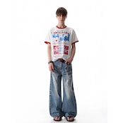 VINTAGE ストリート MCCANNワッフルTシャツ T2120