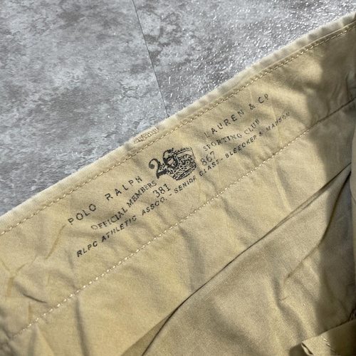 00s Polo by Ralph Lauren talon チノパン w32 詳細写真8