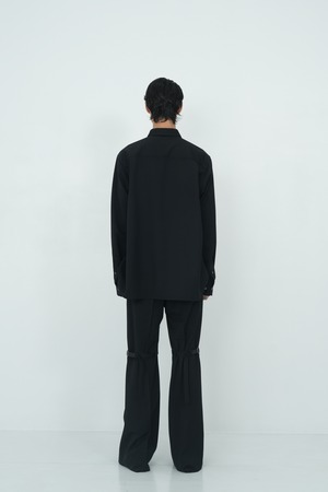 【26AW | MEN】Tamme タム / SUITING SPORTS SHIRT / ウールシャツ  26A0373
