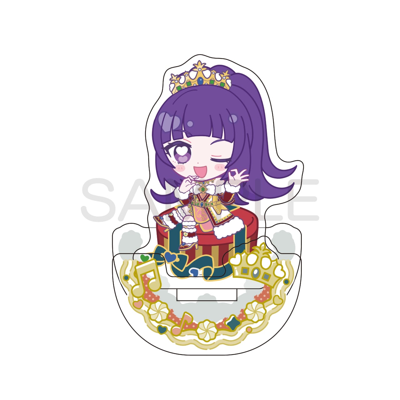 プリパラ アイドルタイム しゅうか アクリルスタンド アモカフェ アイドルタイムプリパラ きゃらっぴんゆらゆらアクリルスタンド しゅう